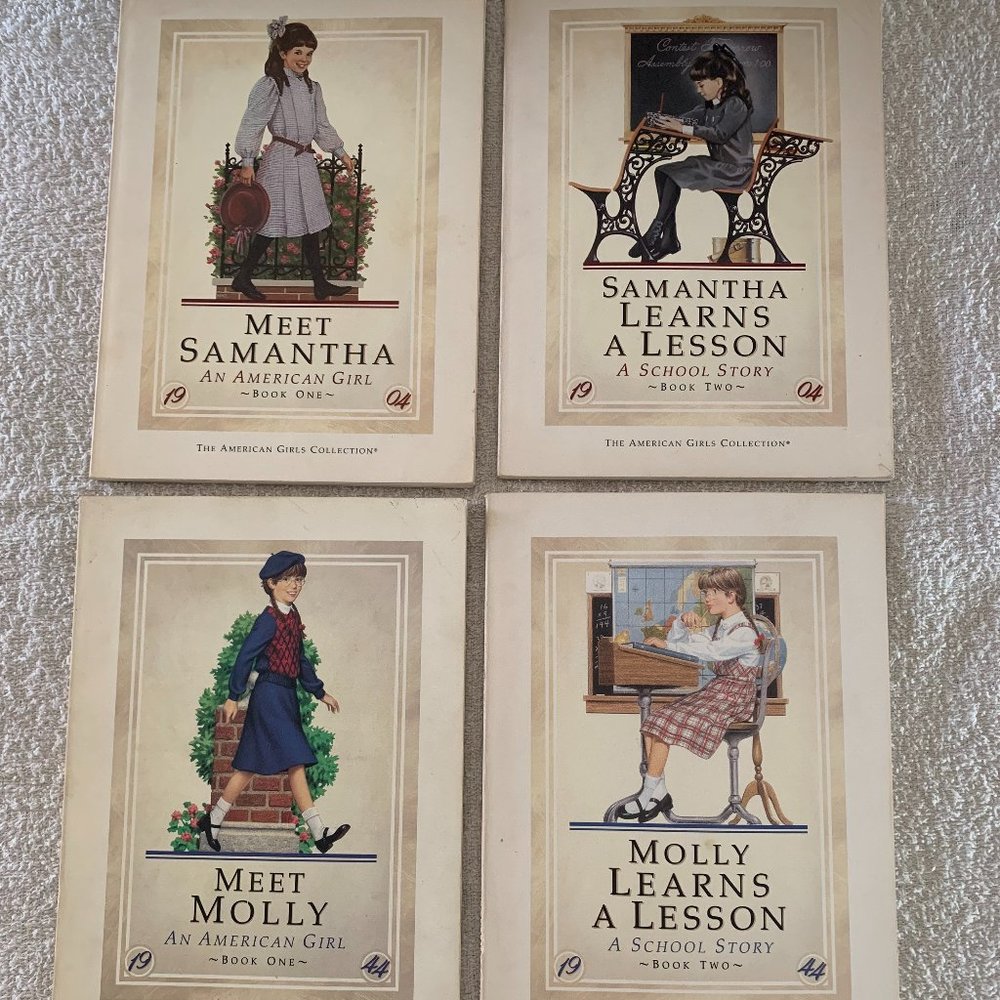 Vintage American Girl Samantha and Molly books